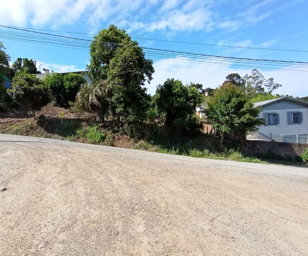Terreno no Bairro Santo Antônio - Frente do terreno