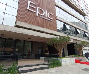 Apartamento com 1 Suíte - Frente do prédio