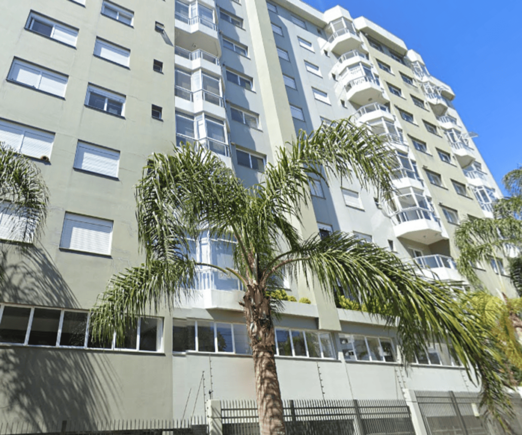 Apartamento mobiliado em Farroupilha - Frente do prédio